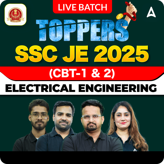 Topper 1.0  - SSC JE 2025 (Electrical Engineering) | Bilingual | Online Live Classes by Adda 247